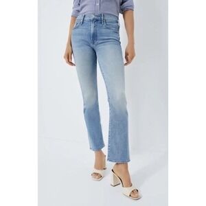 $258 MOTHER "The Insider Flood" jeans - "Tea Time!" wash - size 28/ W28 L29